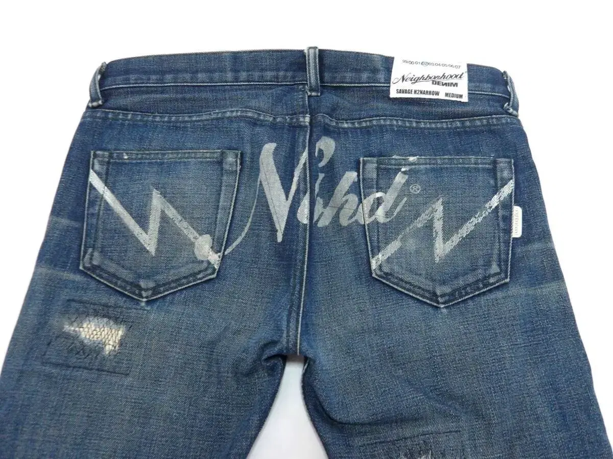 24AW NEIGHBORHOOD SAVAGE DENIM L NEIGHBORHOOD SAVAGE H2NARROW L デニム